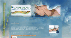 Desktop Screenshot of alphabiozana.com